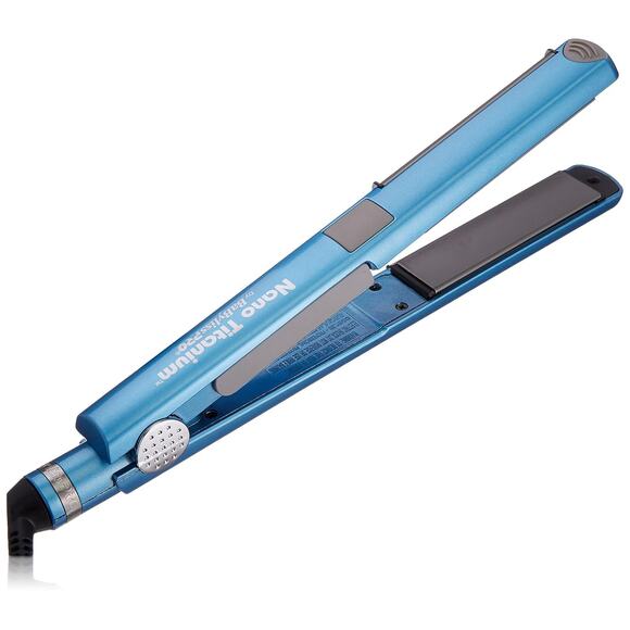 BaBylissPRO Nano Titanium Flat Iron Hair Straightener, All Hair